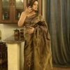 Afreen - Handwoven Tissue Chanderi Pattu Silk