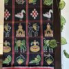 NABAKOTHI (Black) – HANDWOVEN PURE IKKAT SILK
