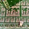 FREE BIRD (Green) - HANDWOVEN PURE KATAN GOLANI BALUCHARI SAREE