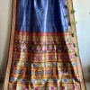 Shubhalaksmi - Handwoven Handspun Gopalpur Tussar Jala Palla Saree