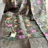 Kumudini - Handwoven Premium Tussar Jamdani Saree from Bengal