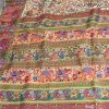 ASHAVALI JAAL (white) – HANDWOVEN PURE SILK FROM GUJARAT