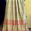 TITLI  – HANDWOVEN HANDSPUN GOPALPUR TUSSAR JAALA PALLA SAREE