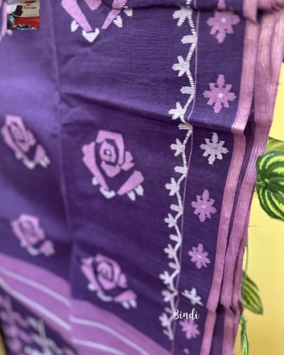 GOLAPBALA I – PURE COTTON DHAKAI JAMDANI FROMM BANGLADESH