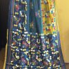 Mouchak ~ Kantha embroidery on Premium Gachi Tussar Saree