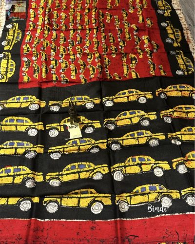 PILITAXI  – HAND BATIK PAINTING ON PREMIUM KATAN SILK