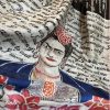 FRIDA KAHLO I – HAND BATIK PAINTING ON PREMIUM KATAN SILK