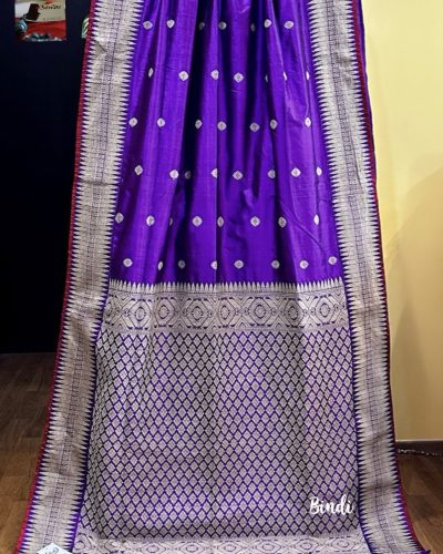 Amrapali - Handwoven Pure Paat silk Saree from Assam