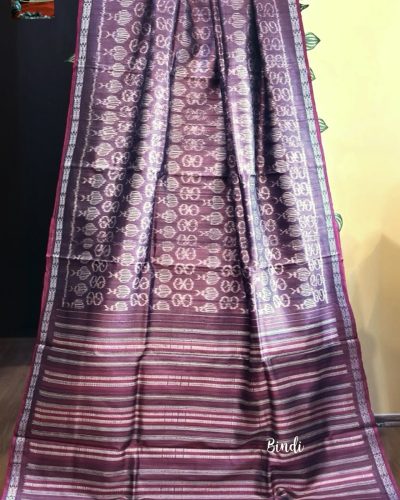 GOPALPUR TUSSAR IKAT WITH JALA PALLA #2