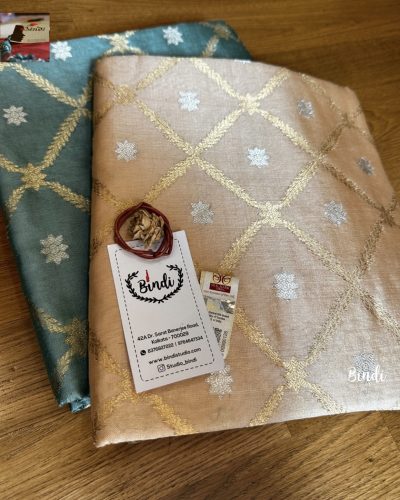 Hemangi - Handwoven Pure Chanderi Silk Saree