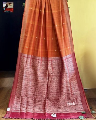 Agnishikha - Handwoven Pure Eri By Eri Silk saree