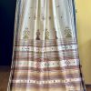 Soof Embroidery on Bhujodi Kala Cotton Saree