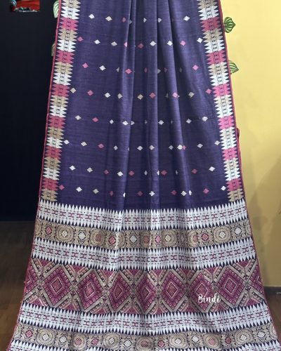 Urbi - HANDWOVEN PURE ERI BY ERI SILK SAREE FROM ASSAM