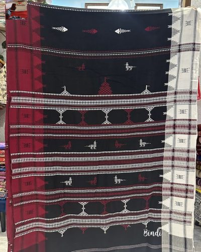 KOYEL III – HANDWOVEN ORGANIC COTTON KOTPAD TRIBAL SAREE