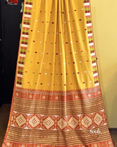 BASANT BAHAR - HANDWOVEN PURE ERI BY ERI SILK SAREE